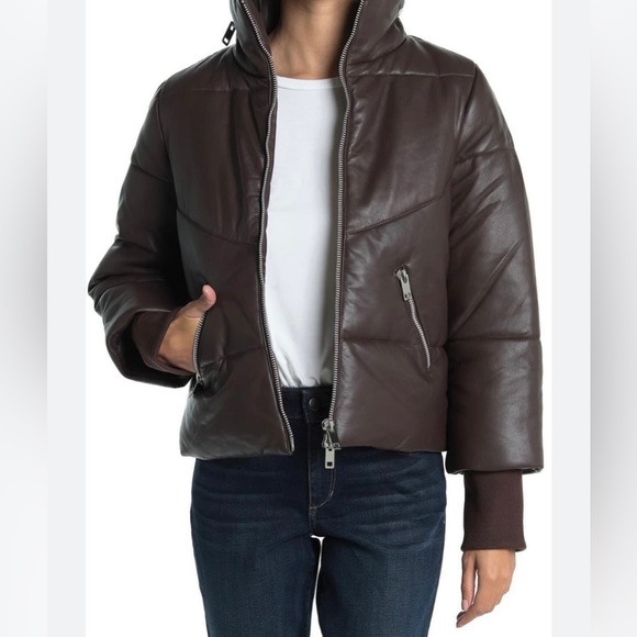 LIKE NEW! WALTER BAKER Edwina Jacket. 100% Lambskin Leather. Retails $750 - Picture 6 of 16